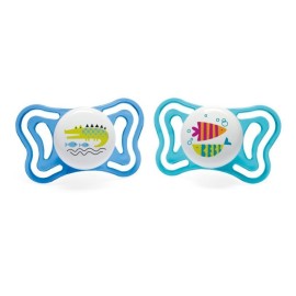 Chicco Πιπίλα Physio Light Σιλικόνης 16-36Μ 2τμχ