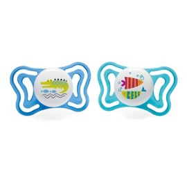 Chicco Πιπίλα Physio Light Σιλικόνης 16-36Μ 2τμχ