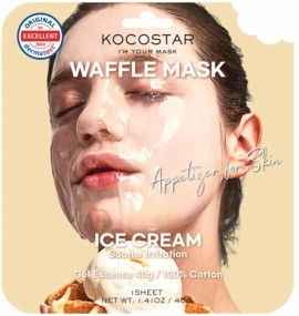 Kocostar Waffle Face Mask Ice Cream Μάσκα Προσώπου για Αναζωογόνηση 1Τμχ.