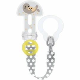 Mom Clip it! & Cover - Pacifier Clip 0m+ With Integrated Nipple Case, 1 piece