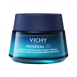 Vichy Mineral 89 Κρέμα Νύχτας Αποκατάστασης της Ενυδάτωσης με Καθαρ...