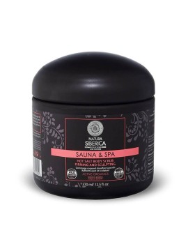 Natura Siberica Slimming Hot Salt Scrub, Hot Salts in Scrub for Slimming-Tightening-Cellulitis 370ml