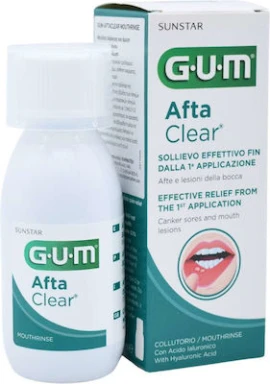 GUM Afta Clear Mouthrinse 120 ml