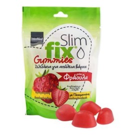 Intermed Slim Fix Gummies Φράουλα 42 gummies