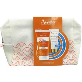 Avene Promo Soins Solaire Face Sunscreen SPF50+ for Dry Skin 50ml & DermAbsolu Mask 15ml