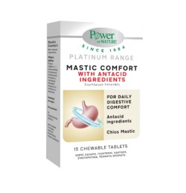Power of Nature Platinum Range Mastic Comfort 15 μασώμενα δισκία