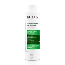 Vichy Dercos Shampoo for Dandruff & Dry Skin for Sensitive Scalp 200 ml