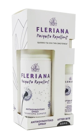 Fleriana Αντικουνουπικό Γαλάκτωμα Spray 100 ml & Δώρο After Bite Balm Spray 7 ml