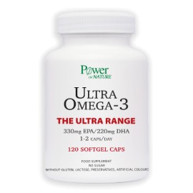 Power Health Sport Series Ultra Omega-3 120 μαλακές κάψουλες