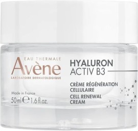 Avene Hyaluron Activ B3 24-Hour Face Cream with Hyaluronic Acid for Anti-Aging 50ml
