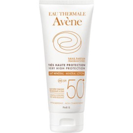 Avene Lait Mineral Αντιηλιακό Γαλάκτωμα Για Μη Ανεκτικά Δέρματα SPF50+ 100 ml