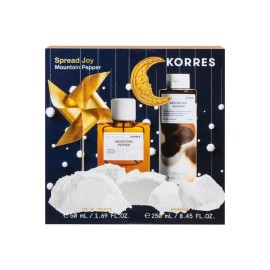 Korres Promo Spread Joy Mountain Pepper Eau de Toilette 50ml & Show...