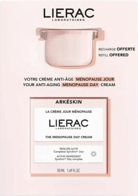 Lierac Promo Set Arkeskin the Menopause Day Cream Αντιγηραντική Κρέμα Ημέρας 50ml + Δώρο Free Refill 50ml