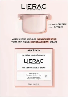Lierac Promo Set Arkeskin the Menopause Day Cream Αντιγηραντική Κρέμα Ημέρας 50ml + Δώρο Free Refill 50ml