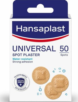Hansaplast Aqua Protect Antibacterial XXL MED+ 10 x 8 cm 5 τμχ
