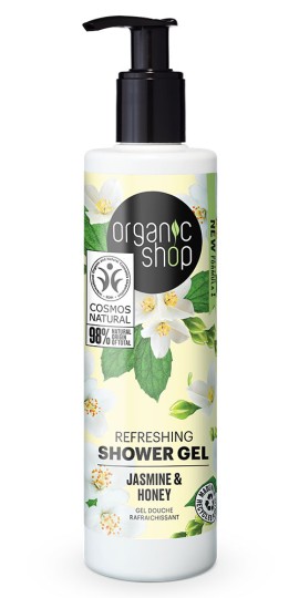 Organic Shop Αναζωογονητικό Αφρόλουτρο Γιασεμί & Μέλι 280ml