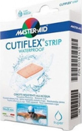 Master Aid Cutiflex Waterproof Super 8.6 x 3.9 cm 10τμχ
