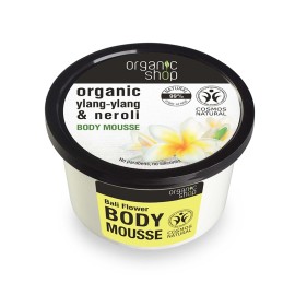 Natura Siberica-Organic Shop Βιολογικό Υλάνγκ-Υλάνγκ & Νερολί, Body Mousse 250ml