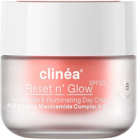 Clinéa Reset n Glow Age Defense & Illuminating Day Cream SPF20 Κρέμα Ημέρας Αντιγήρανσης & Λάμψης 50 ml