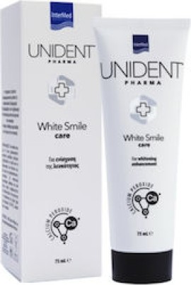 Unident White Smile Care, Toothpaste to Enhance the Whiteness of Teeth - 75ml