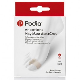 Podia Extra Comfort Gel Spreader + Ring