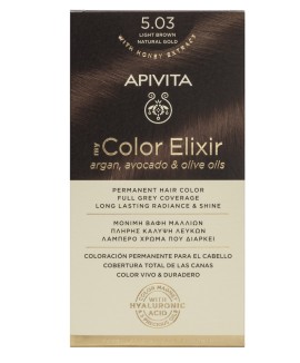 Apivita My Color Elixir 5.03 Καστανό Ανοιχτό Φυσικο μελί