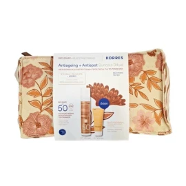 Korres Red Grape Antiageing + Antispot Suncare Ritual Αντηλιακή Κρέμα Προσώπου με Χρώμα SPF50 50 ml και Δώρο