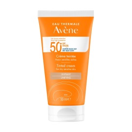 Avene Creme Teintee Αντηλιακή κρέμα προσώπου Με Χρώμα Για το Ξηρό Και Πολύ Ξηρό Δέρμα SPF50+ 50ml