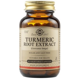 Solgar Turmeric Root Extract Προστασία Ήπατος 60 Capsules