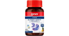 Lanes Gummy Night 40 Gummies – Συμπλήρωμα Διατροφής για Βραδινή Ρου...