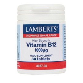 Lamberts Vitamin B12 1000μg 30 tablets