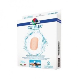 Master Aid Cutiflex 10x8, Self Adhesive Waterproof Gauze 5pcs