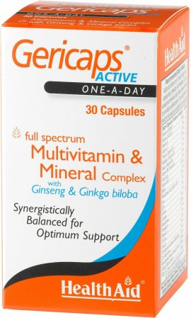 Health Aid Gericaps Active 30 caps