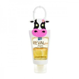 Intermed Reval Plus Antiseptic Hand Gel Lemon 30 ml & Case Cow