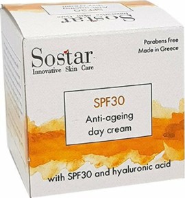 Sostar Focus Αντιρυτιδική Κρέμα Ημέρας SPF30 50 ml