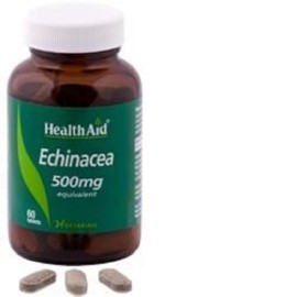 Health Aid Echinacea 500 mg 60 vegan tabs