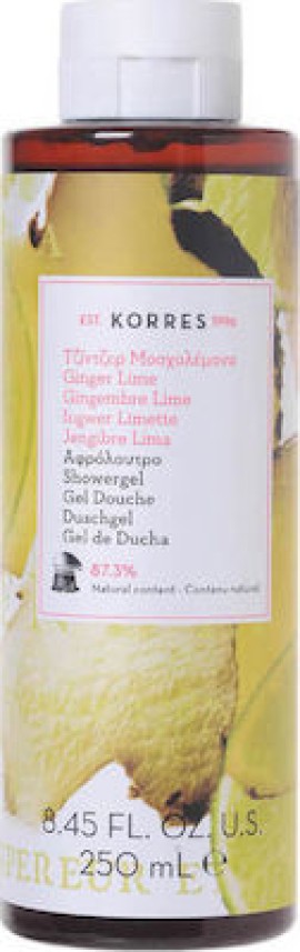Korres Aφρόλουτρο Τζίντζερ Μοσχολέμονο 250ml