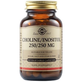 Solgar Choline Inositol 250/250 mg 50 veg.caps