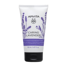 Apivita Caring Lavender moisturizing & soothing body cream 150 ml