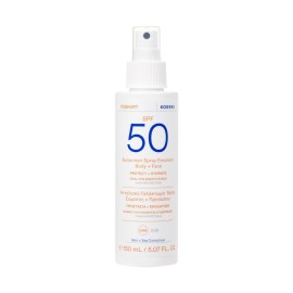 Korres Yoghurt Yogurt Sunscreen Emulsion Body & Face Spray SPF50 150 ml