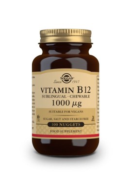 Solgar Vitamin B-12 1000 μg 100 nuggets sublingual-chewable