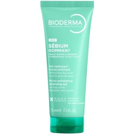 Bioderma Sebium Gommant Micro-Exfoliating Cleansing Gel 75 ml
