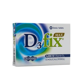Uni-Pharma D3 Fix Max Βιταμίνη D3, 4000iu 60tabs