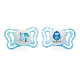 Chicco Pacifier Physio Light Silicone 2-6M 2pcs