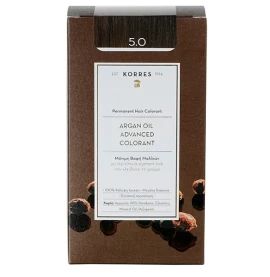Korres Argan Oil Advanced Colorant 5.0 Καστανό Ανοιχτό Φυσικό 50ml