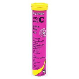 Sustenium My Vita C 1000mg με Βιταμίνη D3, Πρεβιοτικά & Ρουτίνη 20 ...