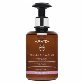 Apivita Cleansing Micellar Water face-eyes rose & honey 300 ml