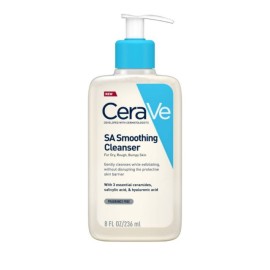 CeraVe SA Smoothing Cleanser Τζελ Καθαρισμού & Απολέπισης Της Ξηρής Επιδερμίδας 236 ml