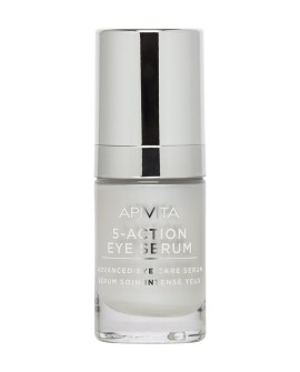 Apivita 5-Action Eye Serum Oρός Εντατικής Φροντίδας Ματιών 15 ml