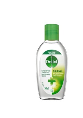 Dettol Gel Αντισηπτικό Τζελ για τα Χέρια 50ml – Πρακτική Υγιεινή Χε...